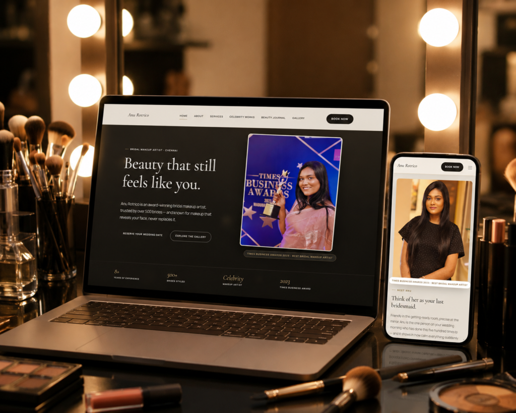An MUA's Authority-building Gallery